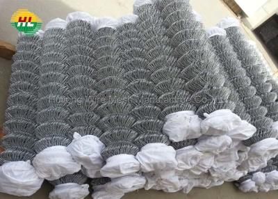 China 6 Foot Chain Link Wire Fence Heavy Zinc Coated Diamond Shape Mesh for sale