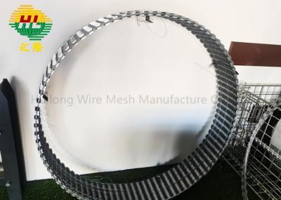China 900mm hot dipped security concertina wire border wire fence en venta