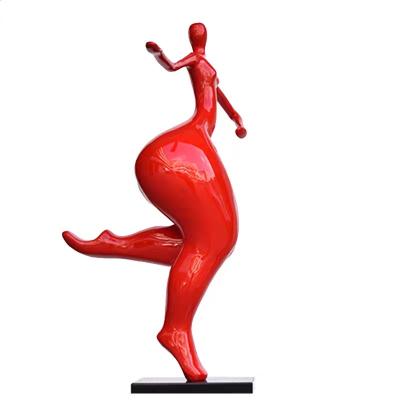 Китай Скульптуры абстрактного искусства скульптуры искусства смолы танца украшение открытого сада творческой большое продается