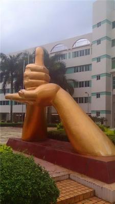 Chine Grand jardin Art Sculptures, Logo Brass Metal Ant Sculpture de jardin réaliste à vendre