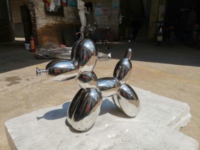 China Mirror Indoor Metal Sculptures 316 Famous Abstract Sculptures Electroplated for sale
