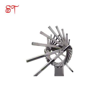 China Abstract modern metal kinetic statuary, Outdoor silver abstract statue carving decor, Pop art sculpture for sale