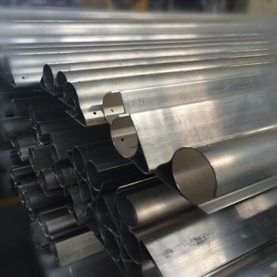 China Aluminiummagnesium-Verdrängung profiliert cnc-Präzisionsbearbeitung 6063 Aluminiumverdrängungsprofile zu verkaufen