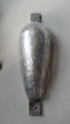 China H-1 Magnesium Sacrificial Anode Low Resistivity Soils Typically Below 2,000 Ohm-Cm  Standard Potential for sale