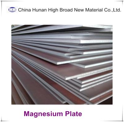 China WE43 AZ91 Magnesium Alloy Metal Sheet Plate / AZ31B Magnesium Photoengraving Plate for sale