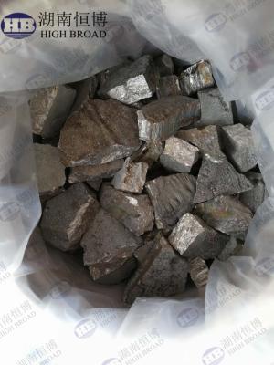 China Siliver/lingote gris de la aleación principal del magnesio del níquel del Ni 14-18% para Nodulariser en venta