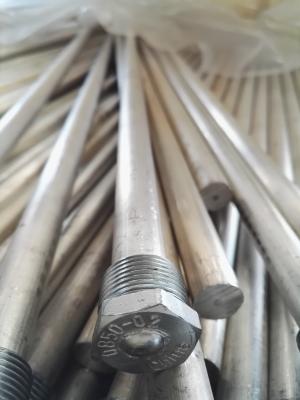 China Extruded AZ31B magnesium rod,  water heater anode rod magnesium for sale