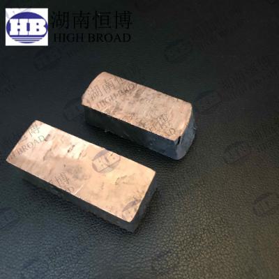China CuMg Copper Magnesium Aluminium Master Alloy 10% 20% 30% Use In Brass Smelting for sale