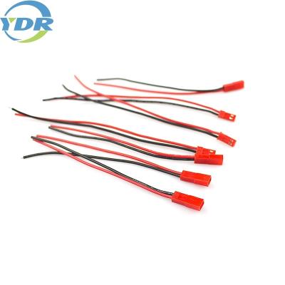 China JST SYP Black Red Wire w/2 Pin Red Housing Terminal Custom Wire Harness Battery Cable for sale