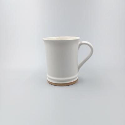 China Bright Cup Inside And Glazed Matte Ceramic Coffee Cup Outside for sale