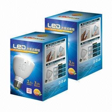 中国 LED の球根のための CMYK の紙箱を包む無光沢のアート ペーパー注文 LED の球根箱 販売のため