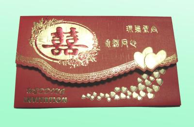 China Custom Printing Paper Card , Greeting Cards With Embossing CMYK Colors for sale
