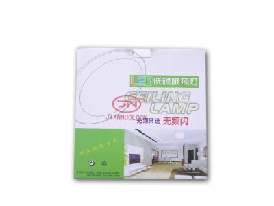 中国 色の紙箱の印刷、OEM の設計を包む注文 LED の球根箱 販売のため