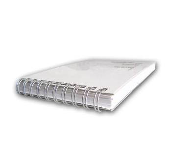 China Silver Color YO Ring Notebook Printing , Custom Printing Brochures for sale
