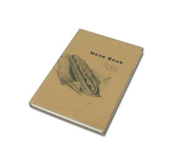 China Kraft Paper Cover  Notebook Printing , Custom Printing Brochures for sale