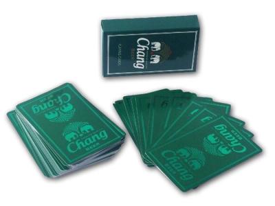 Китай Изготовленная на заказ карточка печатания бумажная, одно установленное печатание покера с упаковывать коробки продается