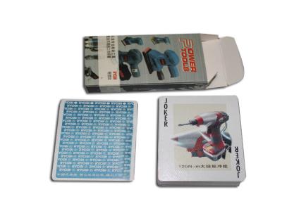 Китай Изготовленная на заказ карточка печатания бумажная, одно установленное печатание покера, печатание цвета обеих сторон продается