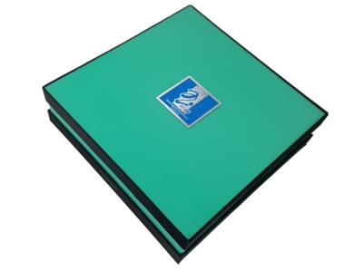 中国 Green Cardboard Box Lid & Bottom Box Style Structure CMYK Printing Rigid Cardboard Material Boxes for Packaging 販売のため