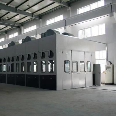 China Automotive Truck Bus Paint Spray Booth Spray Room Paint 15m for sale