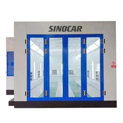 China High Safety Furniture Paint Booth Fire Resistant Professional Spray Booth for sale