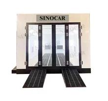 China Steel Car Spray Booth with 2-stage Filter. Controllable manually en venta