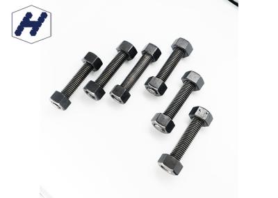 China B7 2H Bolts Studs And Nuts Anti Corrosion PTFE Finish DIN934 for sale