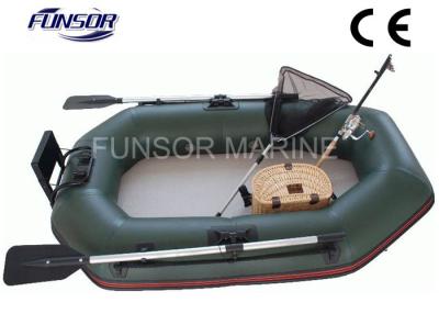 China Durable 2m Folding Inflatable Boat With Air Mat Floor CE approved for sale