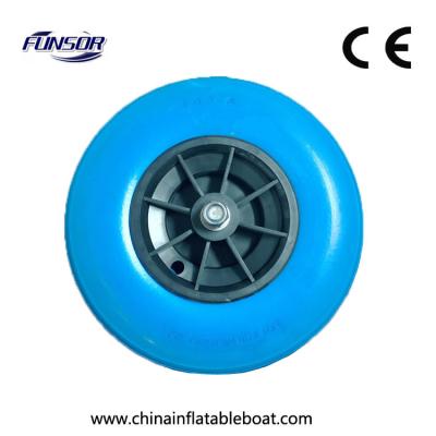 China 380 Reinforced Boat Launching Wheels To Carry Boat , Inflatable Boat Wheels for sale