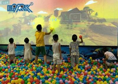 China Children'S Amusement Park Machines 35 Interactive Smashing Balls Single Projector All In One for sale