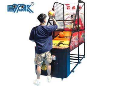 China Normal Coin Operated Arcade Basketball Game Machine Metal Cabinet Firm And Durable for sale