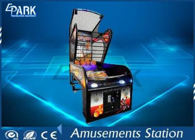 China Luxury Appearance Arcade Basketball Game Machine Fiberglass Material 60W for sale