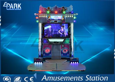 Chine Joueur à jetons d'intérieur de la machine 2 d'arcade de danse écran d'affichage à cristaux liquides de 55 pouces à vendre