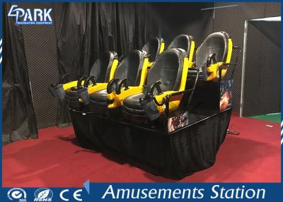 China Electronic 5D Cinema Simulator 6 Seats With 5.1 Digital Speaker System for sale