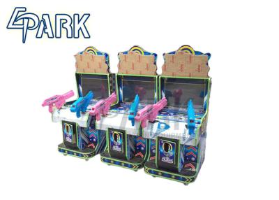English Version Kids Coin Operated Game Machine , Gun Strick Shooting Games
