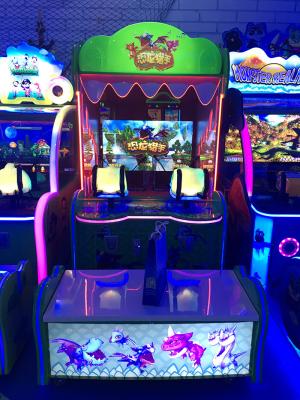 Crazy Ball Shooting Machine / Kids Indoor Gun Shooting Game Simulator