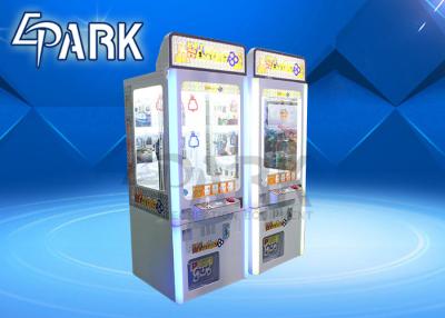 China Amusement mini golden key crane machine coin pusher joystick control doll drop machine for sale