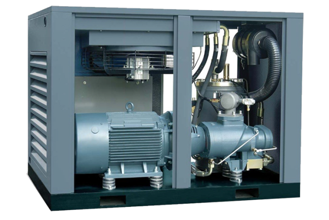 China Factory 1.7m3/min 116psi Silk LG1.7/8 AC power 11KW air scroll compressor