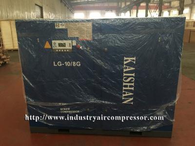 China Compressor de ar 424CFM seguro industrial, grande compressor de gás giratório elétrico do parafuso à venda