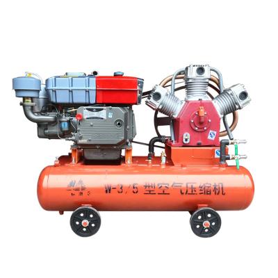 China 7 Bar 5 Bar Diesel Engine Power Mobile Air Compressors For Mining Industry for sale