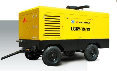 China Diesel Engine Portable Screw Air Compressor for sale