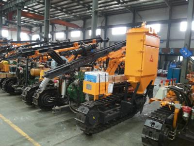 China Crawler drilling rig with dust catcher for Quarry  , Highway , Water and electricity for sale