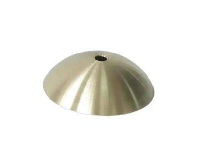 China Metal Cone LED Lights Accessories , Micro Machining Metal Spinning Parts Electroplating for sale