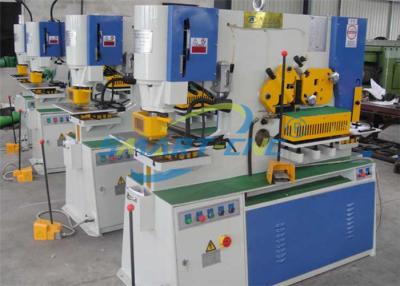 China 60 Ton Hydraulic Ironworker Machine , Industrial Ironworker For Sheet Metal for sale