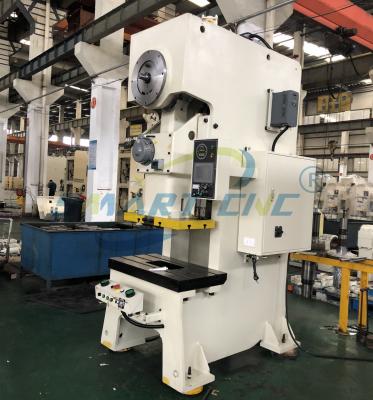 China Mechanical Eccentric C Frame Power Press Machine 100 Ton With Single Crank for sale