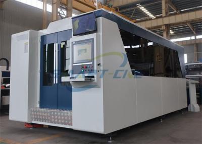 China Tabla del intercambio de la cortadora del laser de la fibra de la refrigeración por agua 2000×6000m m en venta