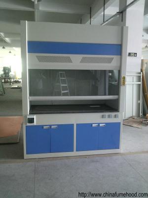 China Cold Rolled Steel Fume Hood , Chemical Scientists Lab Fume Cupboard for sale