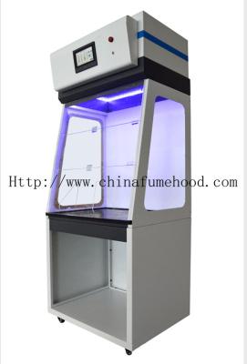 China Chemical Resistant Ductless Fume Hood , 6mm Acrylic Window Ventless Fume Hood en venta