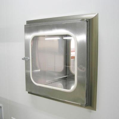 China Pharmaceutical Dynamic Laboratory Pass Box Stainless Steel Customized Size for sale