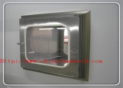 China 220V 0.45m/S Cleanroom Cleaning Equipment , Multipurpose Air Shower Pass Box for sale