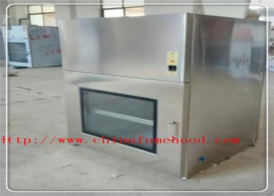 China Stainless Steel Laboratory Pass Box Multifunctional Anti Corrosion for sale